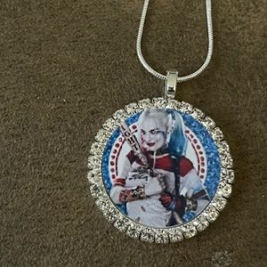 Harley Quinn necklace